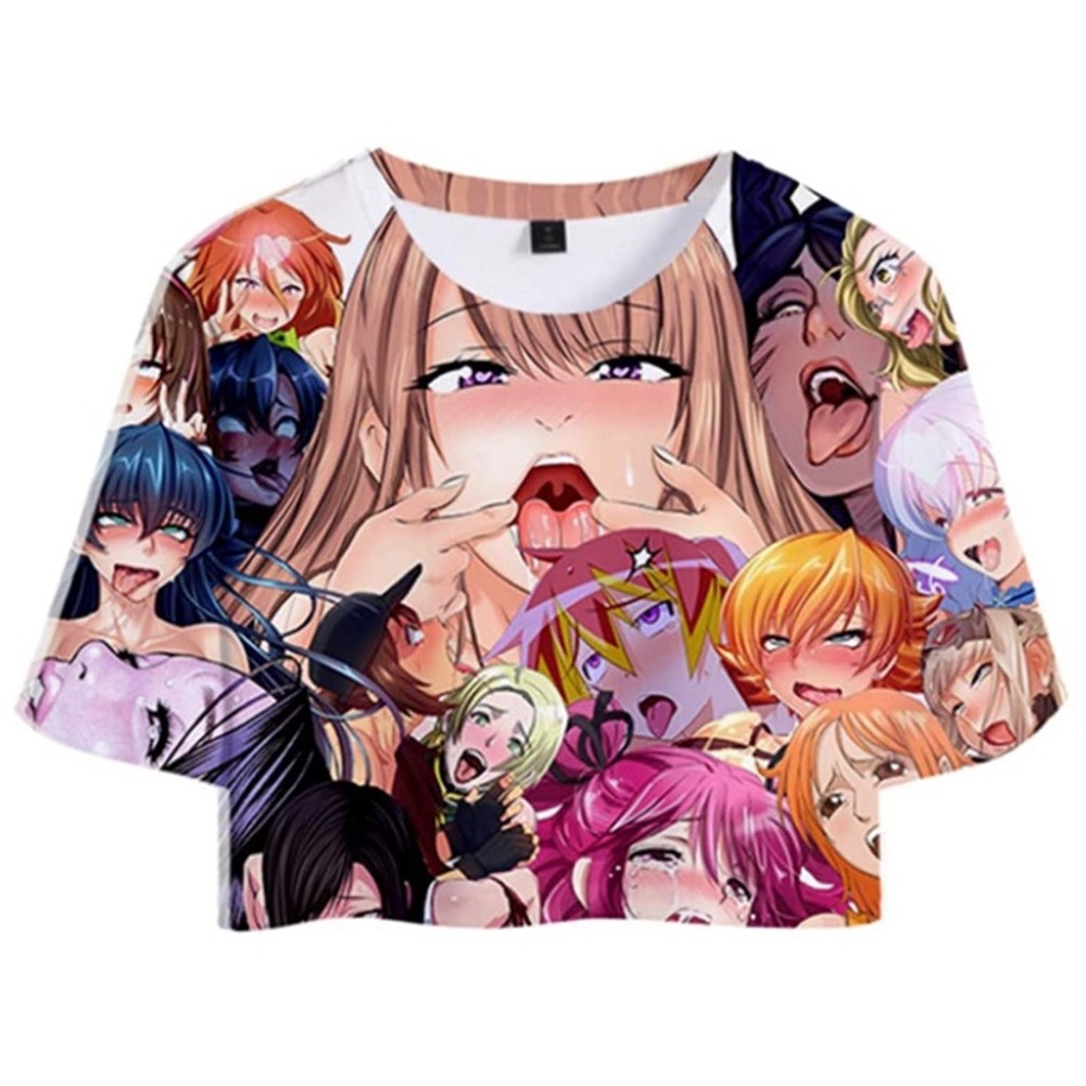 ❤️ Japanese Hentai Crop Top